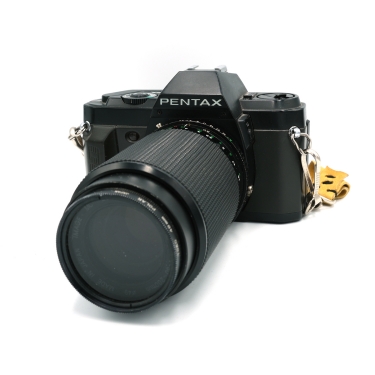 Pentax P30N 35mm Film SLR Camera with 80-200mm F4.5-5.6 Lens - Used