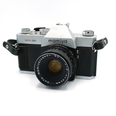 Mamiya MSX 500 35mm Film SLR Camera with 50mm F2.0 Lens - Used