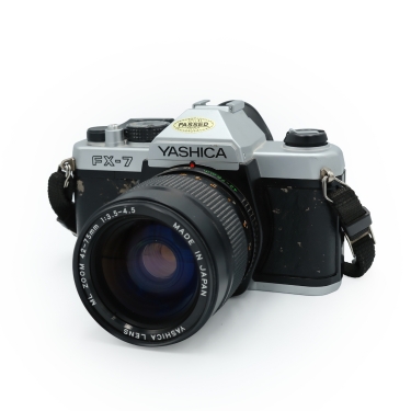 Yashica FX-7 35mm Film SLR Camera with 42-75mm F3.5-4.5 Lens - Used
