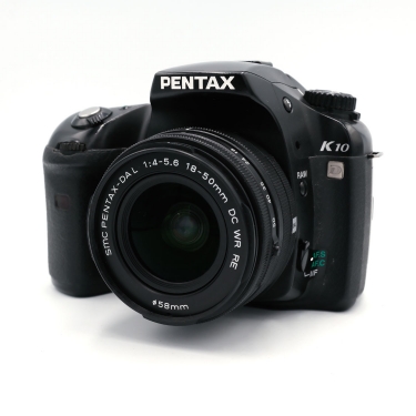 Pentax K-10 with 18-50mm F4-5.6 Used DSLR Camera