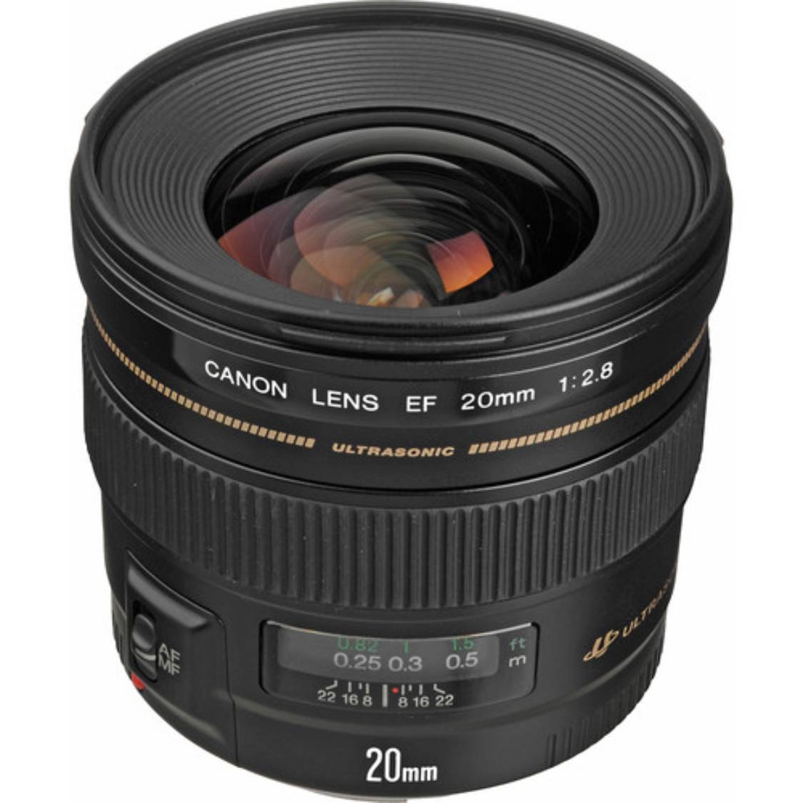 Canon EF 20mm F2.8 USM Lens - Open Box