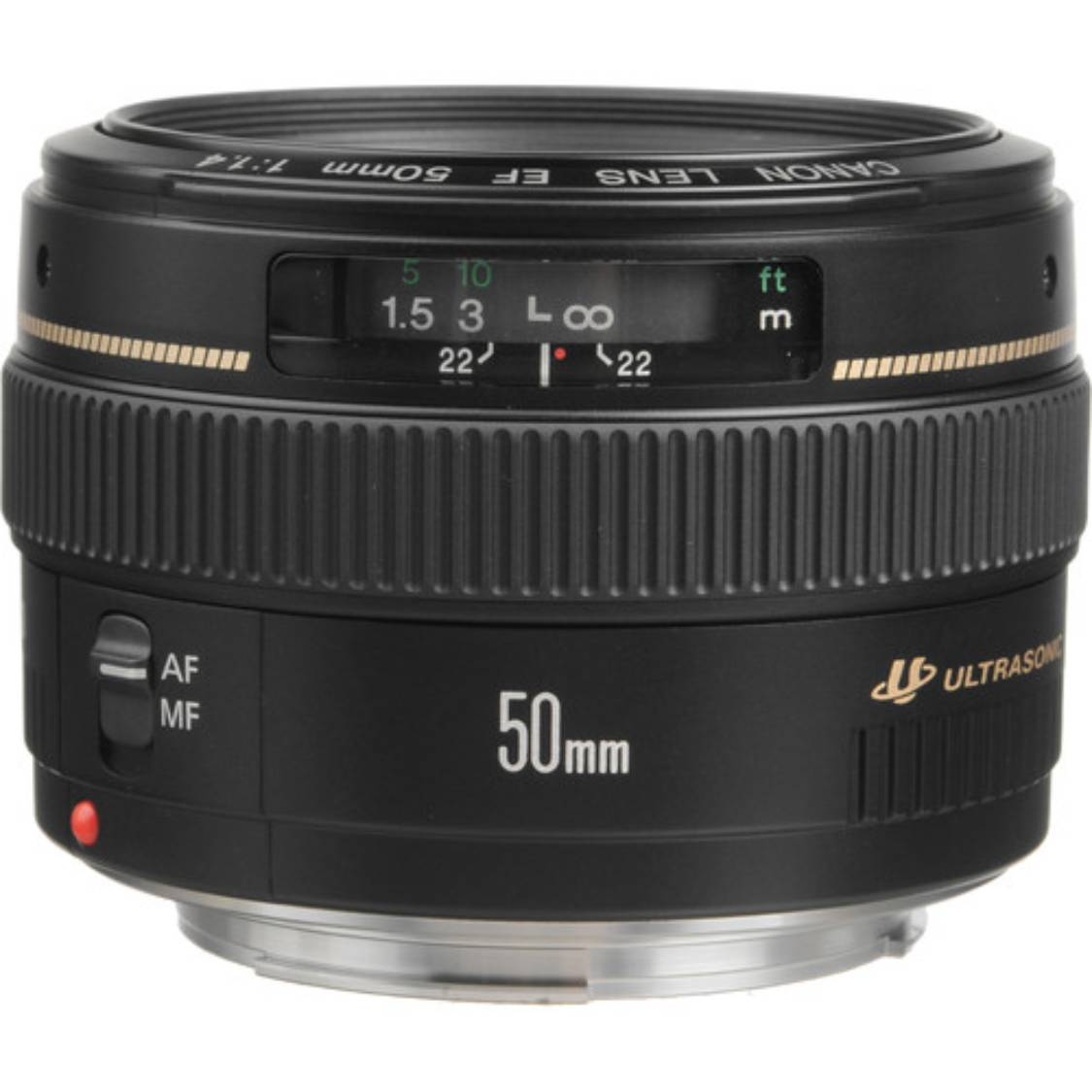 Canon EF 50mm F1.4 USM Lens - Open Box