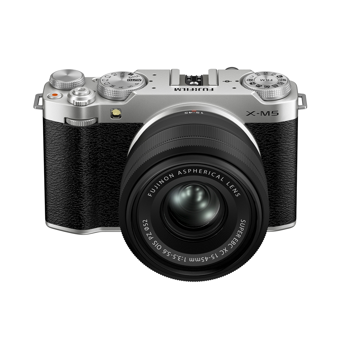 Fujifilm X-M5 Mirrorless Camera with 15-45mm Lens (Silver)