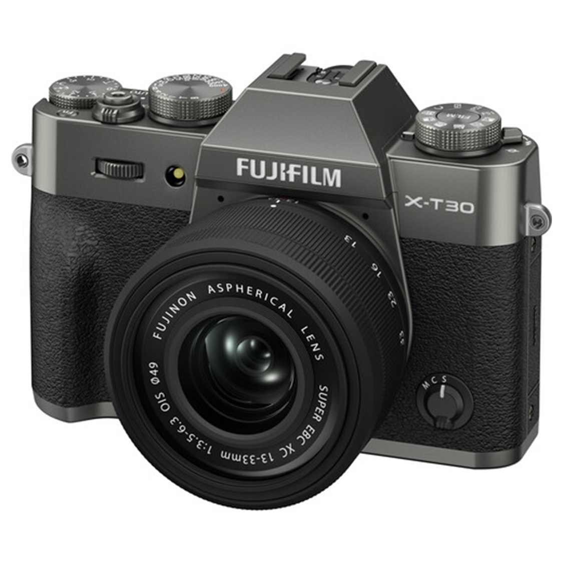 Fujifilm X-T30 III Camera with 13-33mm F3.5-6.3 OIS Lens (Charcoal Silver)