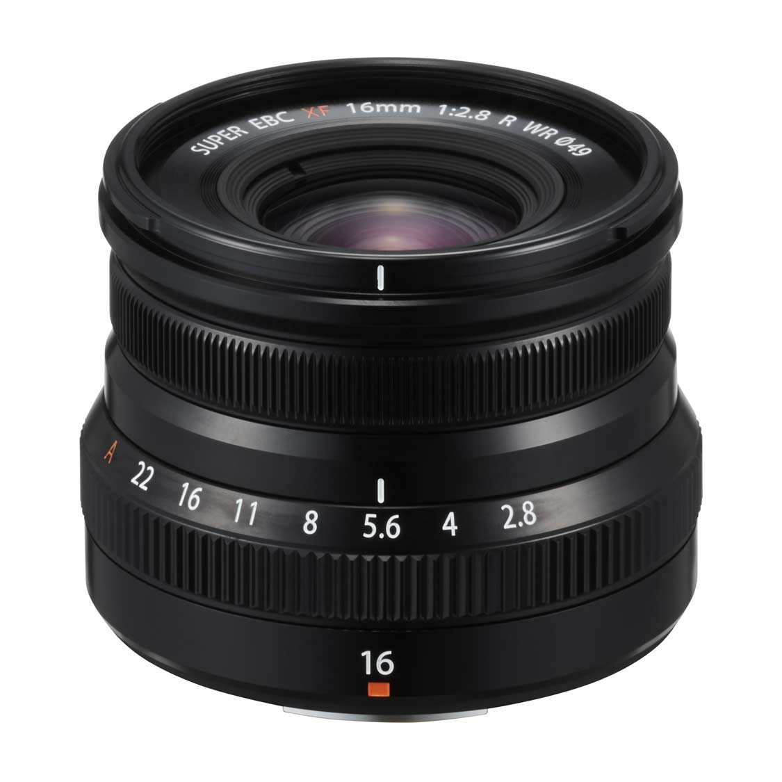 Fujifilm XF 16mm F2.8 WR Lens (black)