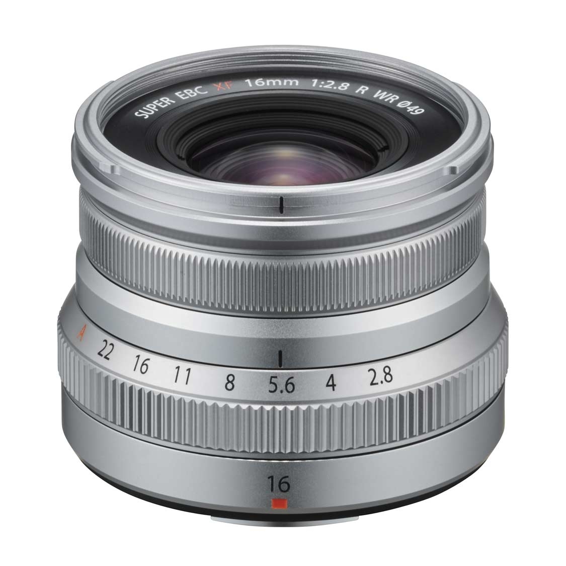 Fujifilm XF 16mm F2.8 WR Lens (Silver)