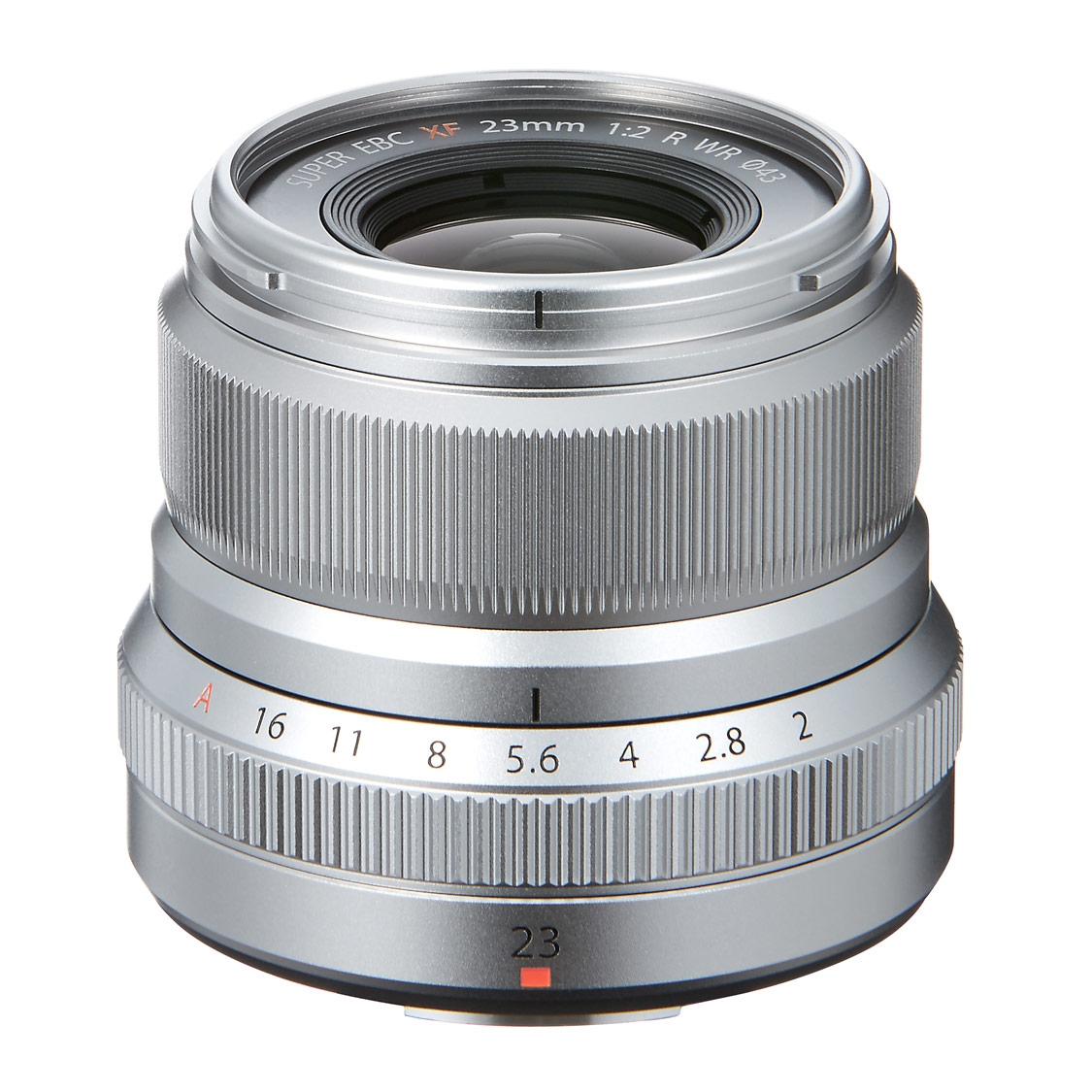 Fujifilm XF 23mm f2.0 WR Lens (silver)