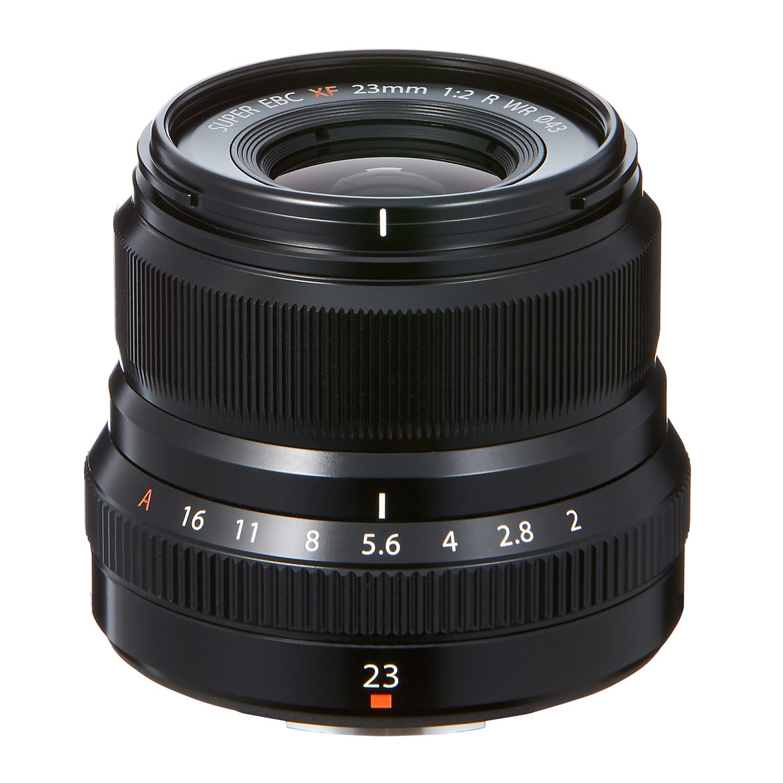 Fujifilm XF 23mm f2.0 WR Lens (black)