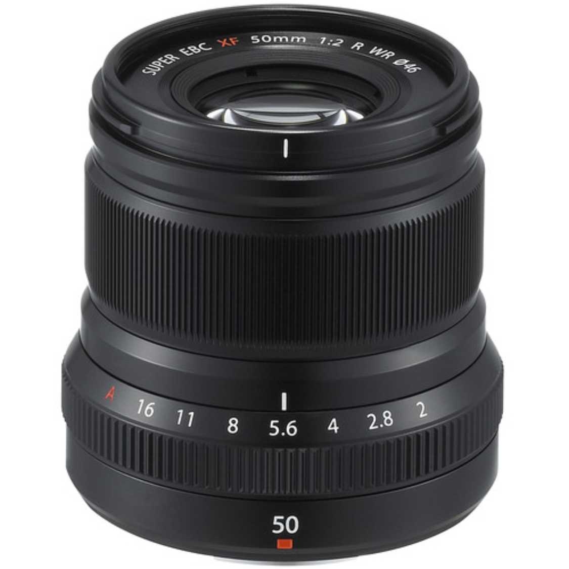 Open Box Fujifilm XF 50mm F2 R WR Lens (Black)