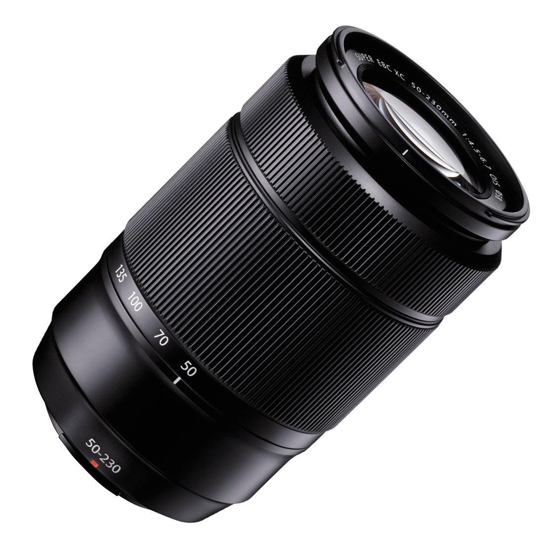 Black Fujifilm 50-230mm f/4.5-6.7 XC OIS II Zoom Lens 