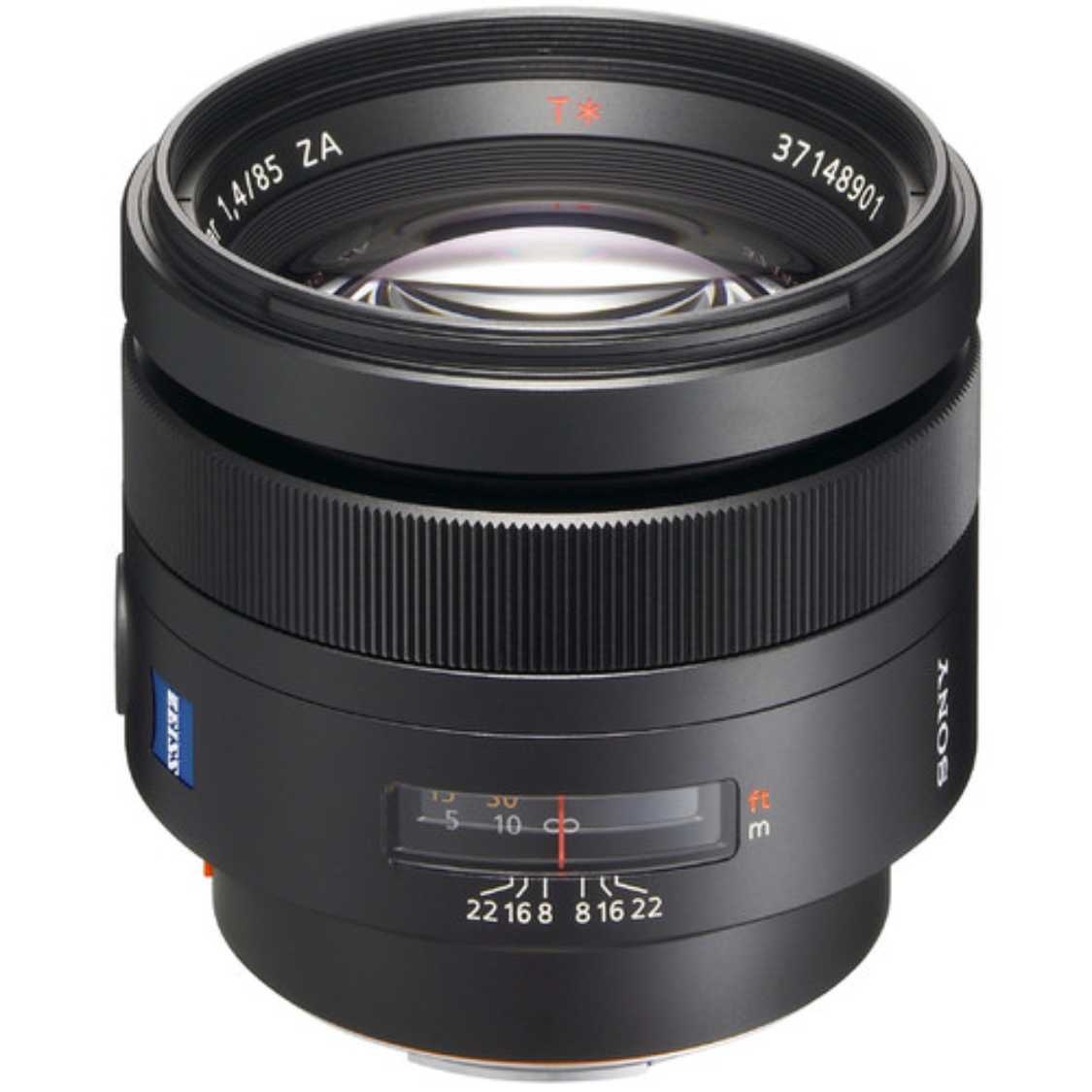 Sony 85mm f1.4 Zeiss Lens - Open Box