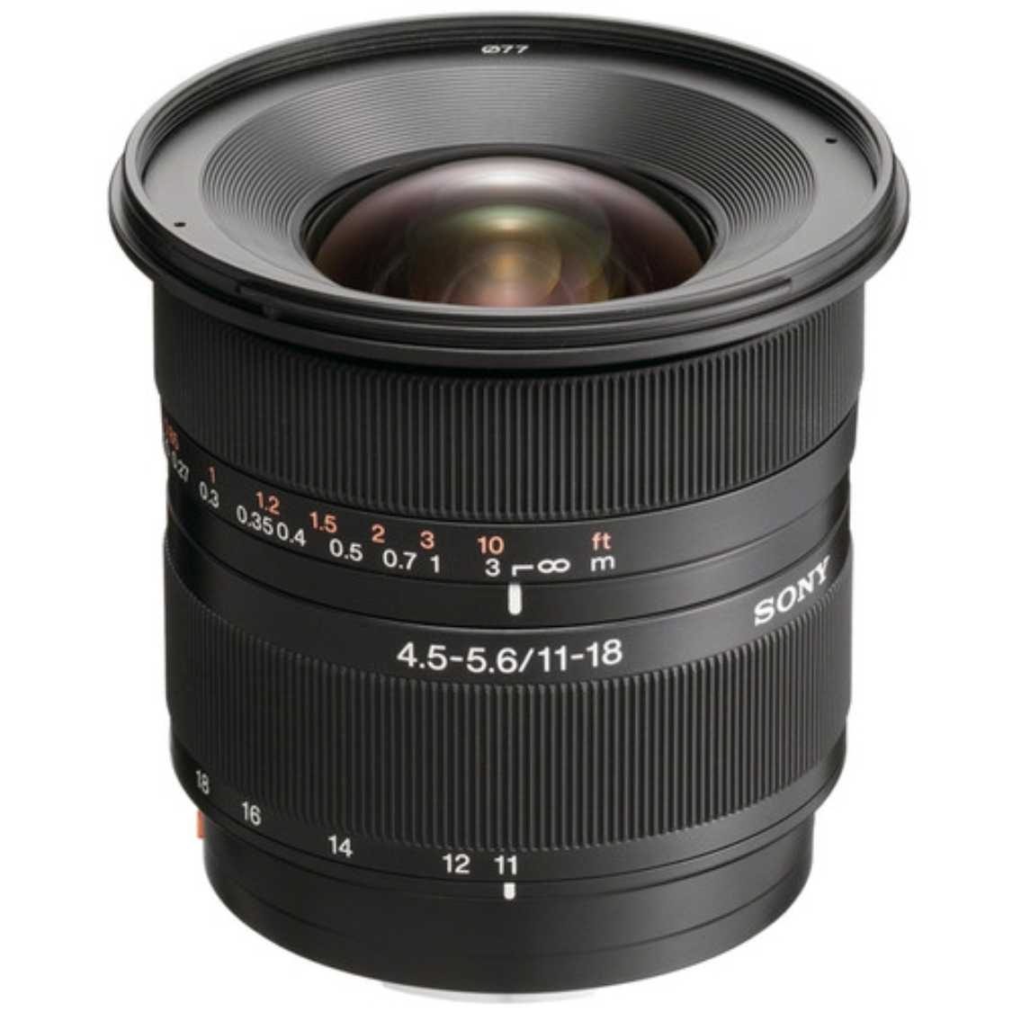 OPEN BOX - Sony 11-18mm f4.5-5.6 DT Lens