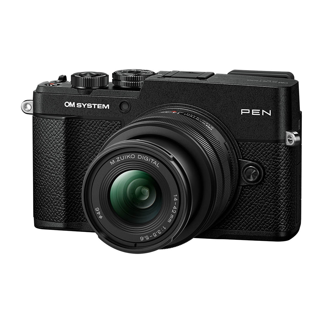 OM System PEN Camera with 14-42mm F3.5-5.6 III Lens (Black)