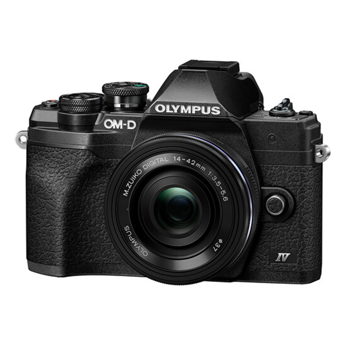 OM E-M10 IV Camera with 14-42mm EZ Lens (Black)