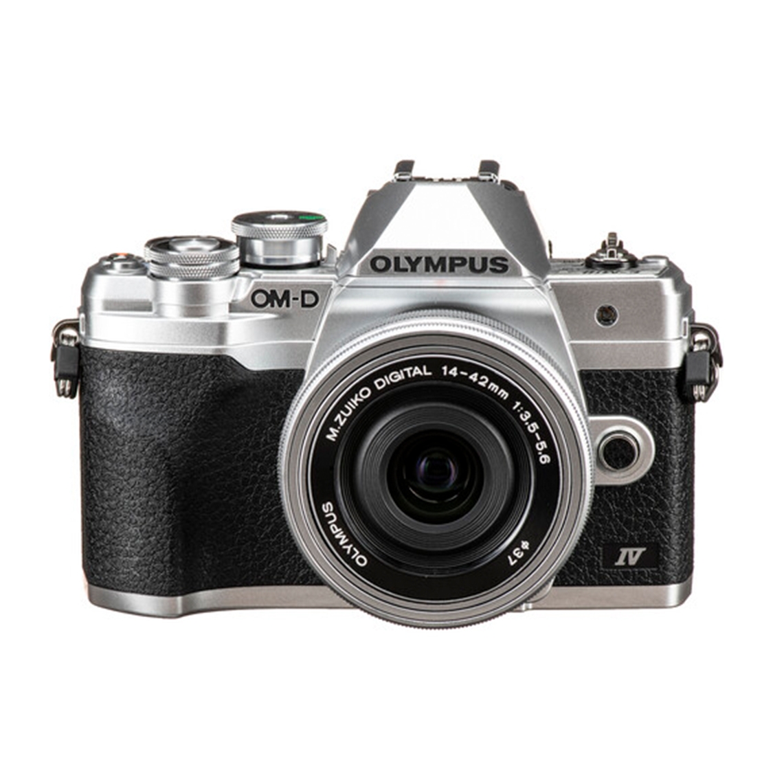 OM System E-M10 IV Camera with 14-42mm EZ Lens (Silver)