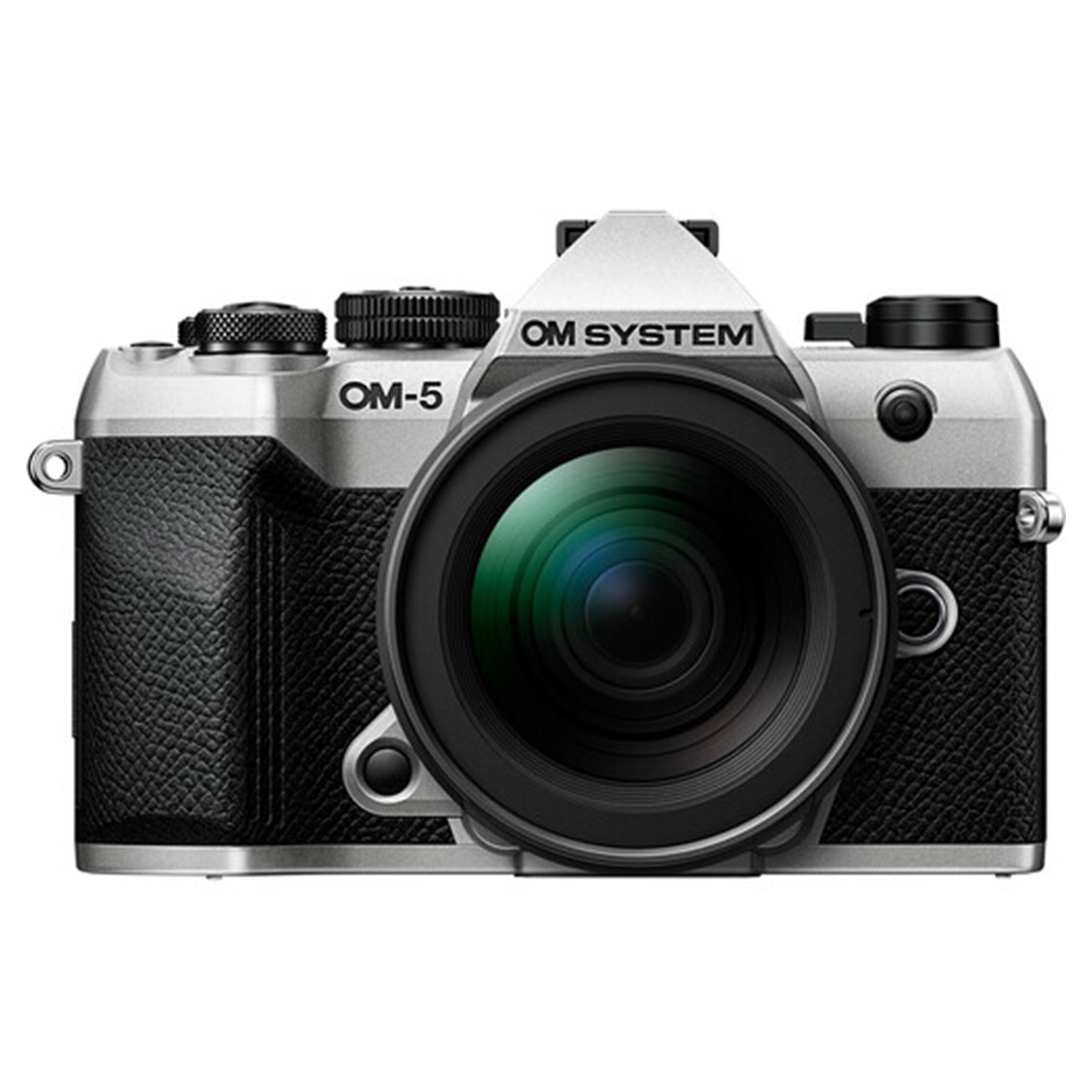 OM System OM-5 Mark II Camera with 12-45mm f4 Pro Lens (Silver)