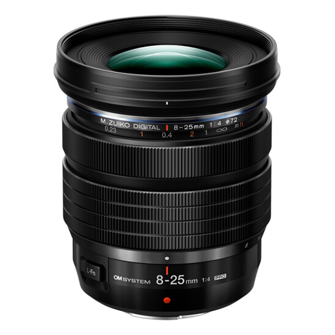 OM System ED 8-25mm f4 Pro Lens for Micro Four Thirds Mount