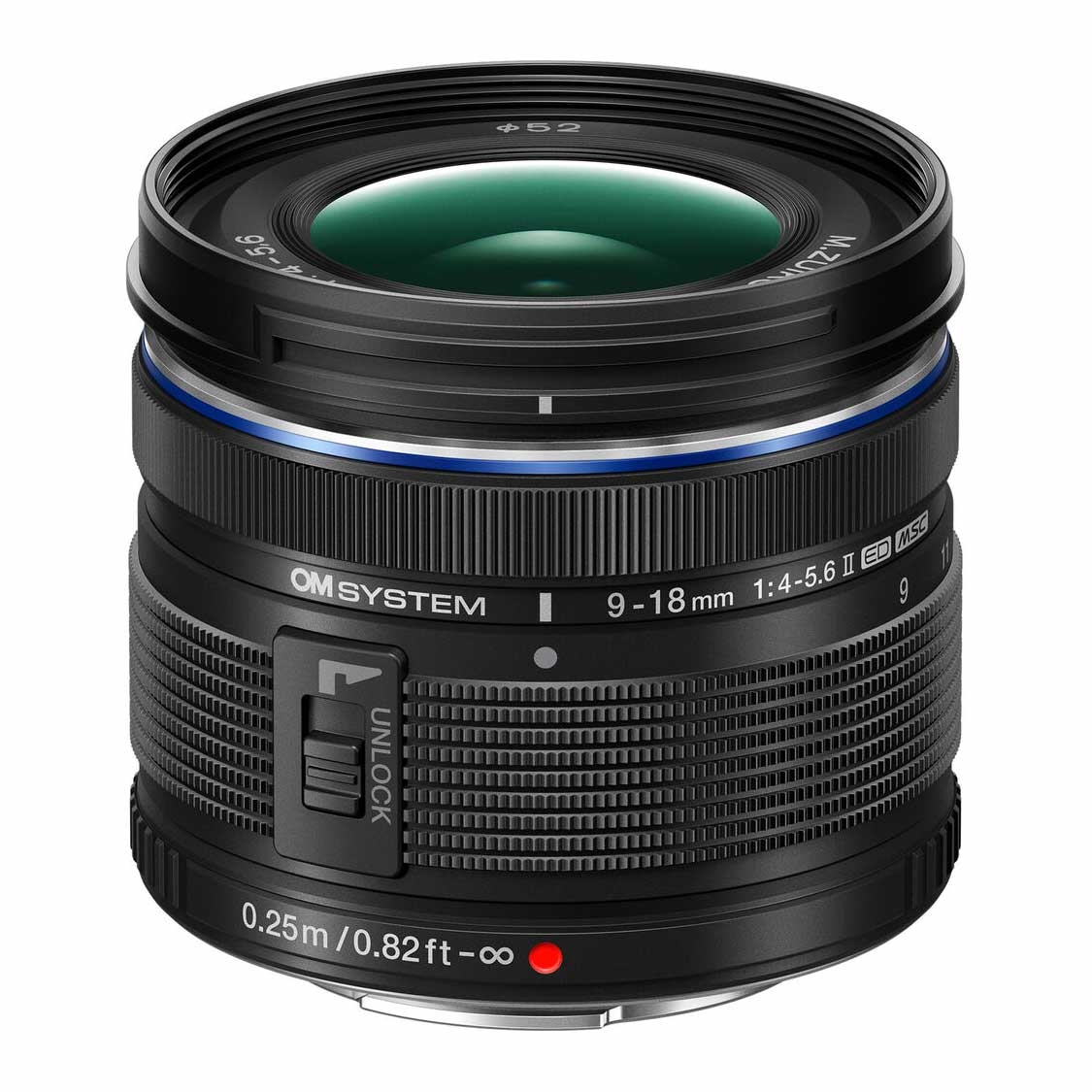 OM System 9-18mm F4-5.6 II Lens for Micro Four Thirds Mount