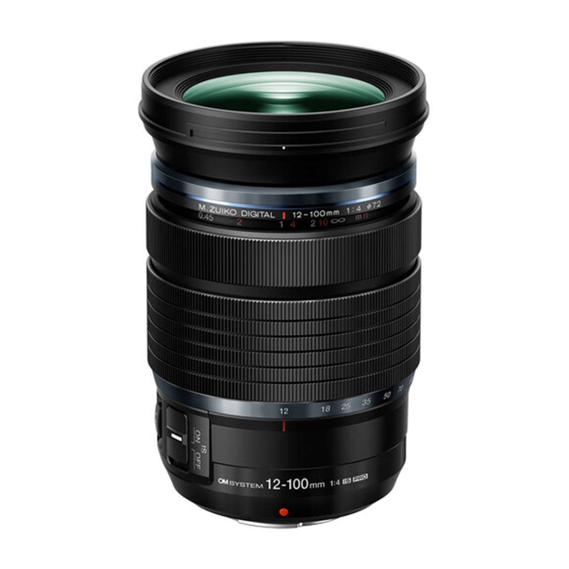 OM System Micro Four Thirds ED 12-100mm f4 IS Pro Lens