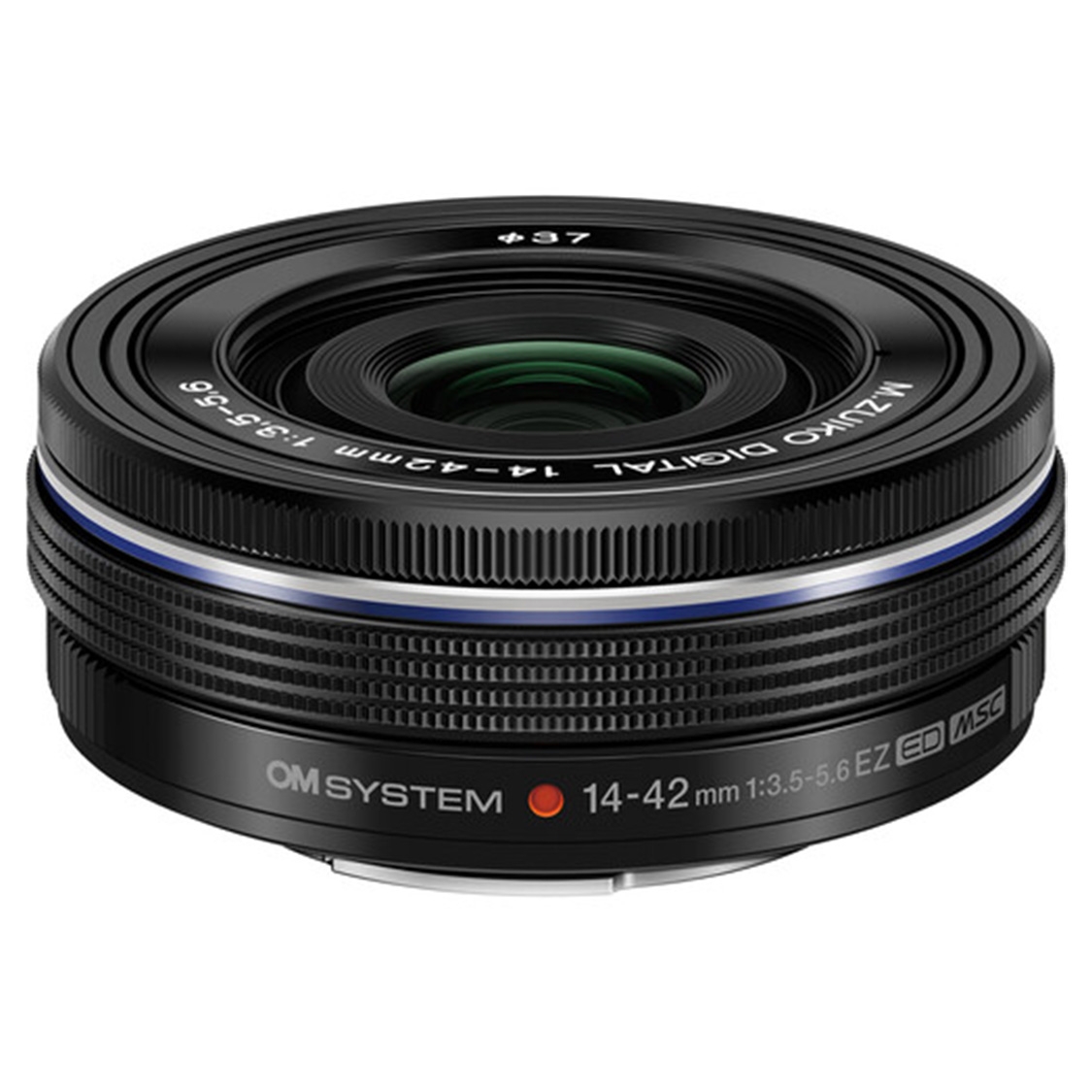 OM System M.Zuiko Digital ED 14-42mm f3.5-5.6 EZ Micro Four Thirds Mount Lens (Black)