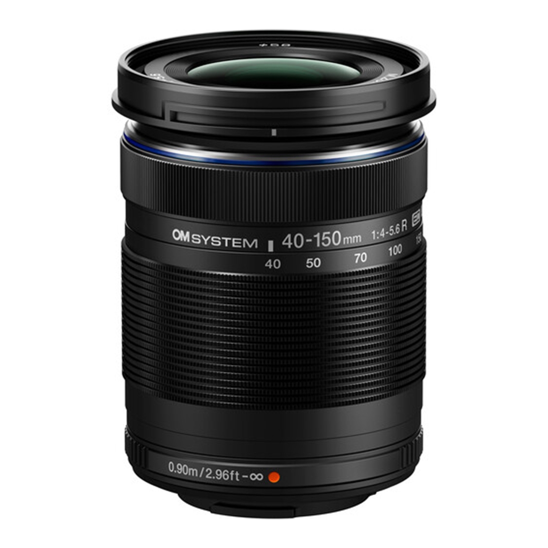 OM System ED 40-150mm BLK f4-5.6 R Lens for Micro Four Thirds Mount