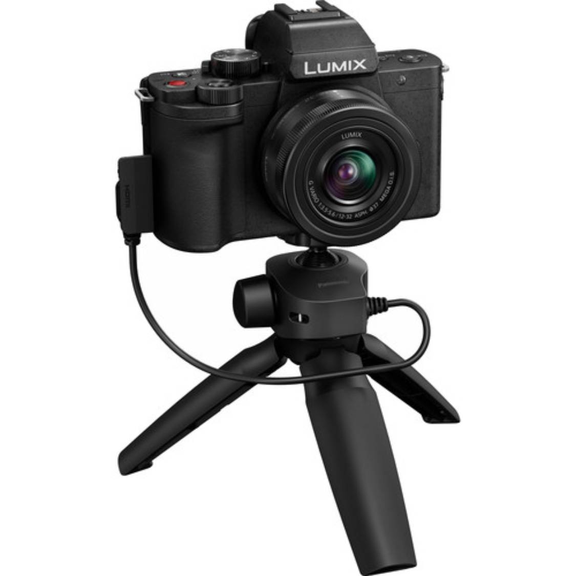 Panasonic G100 Camera with 12-32mm Lens and DMW-SHGR1 Tripod Grip