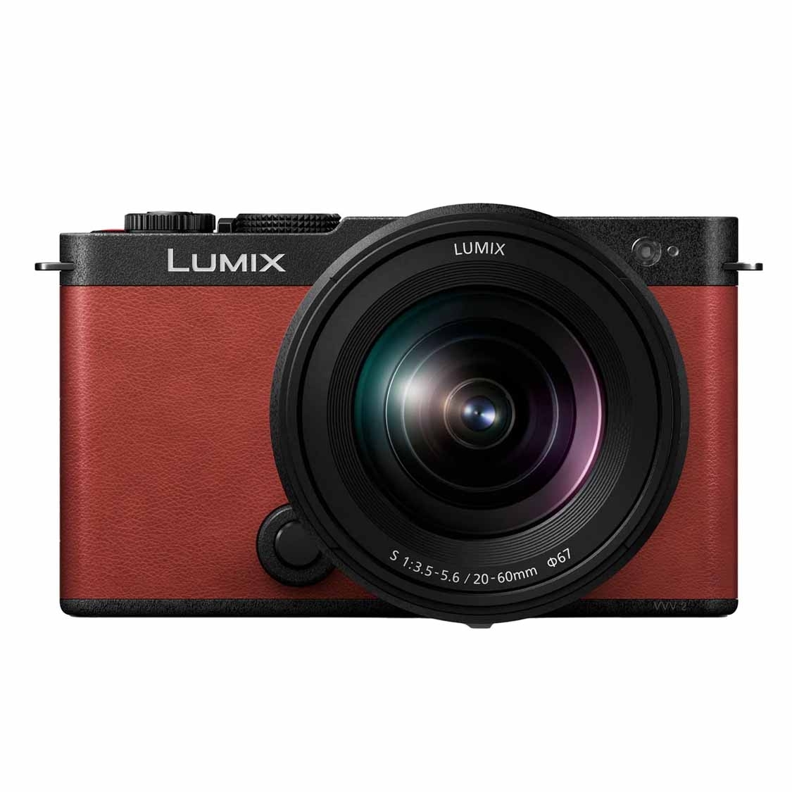 Open Box Panasonic LUMIX S9 Camera with 20-60mm Lens (Red)