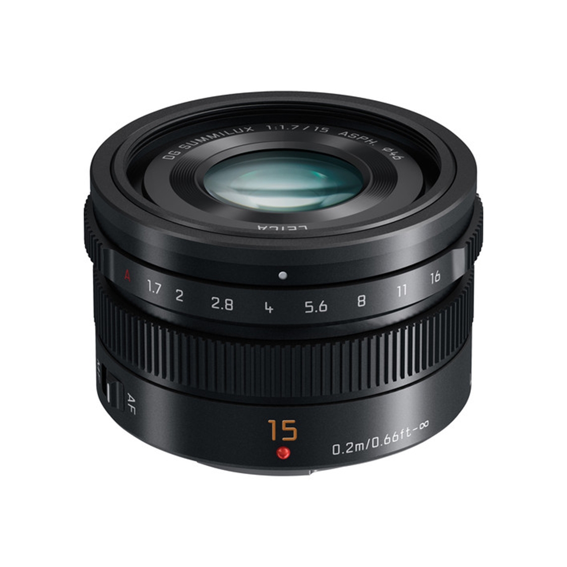 Panasonic 15mm F1.7 Leica Lens for Micro Four Thirds Mount