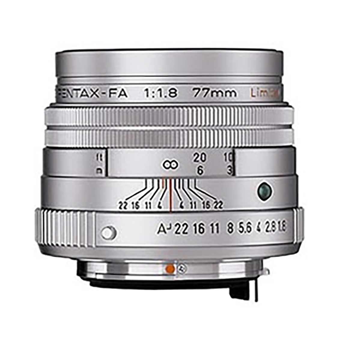 Pentax FA 77mm F1.8 LE Lens (black)