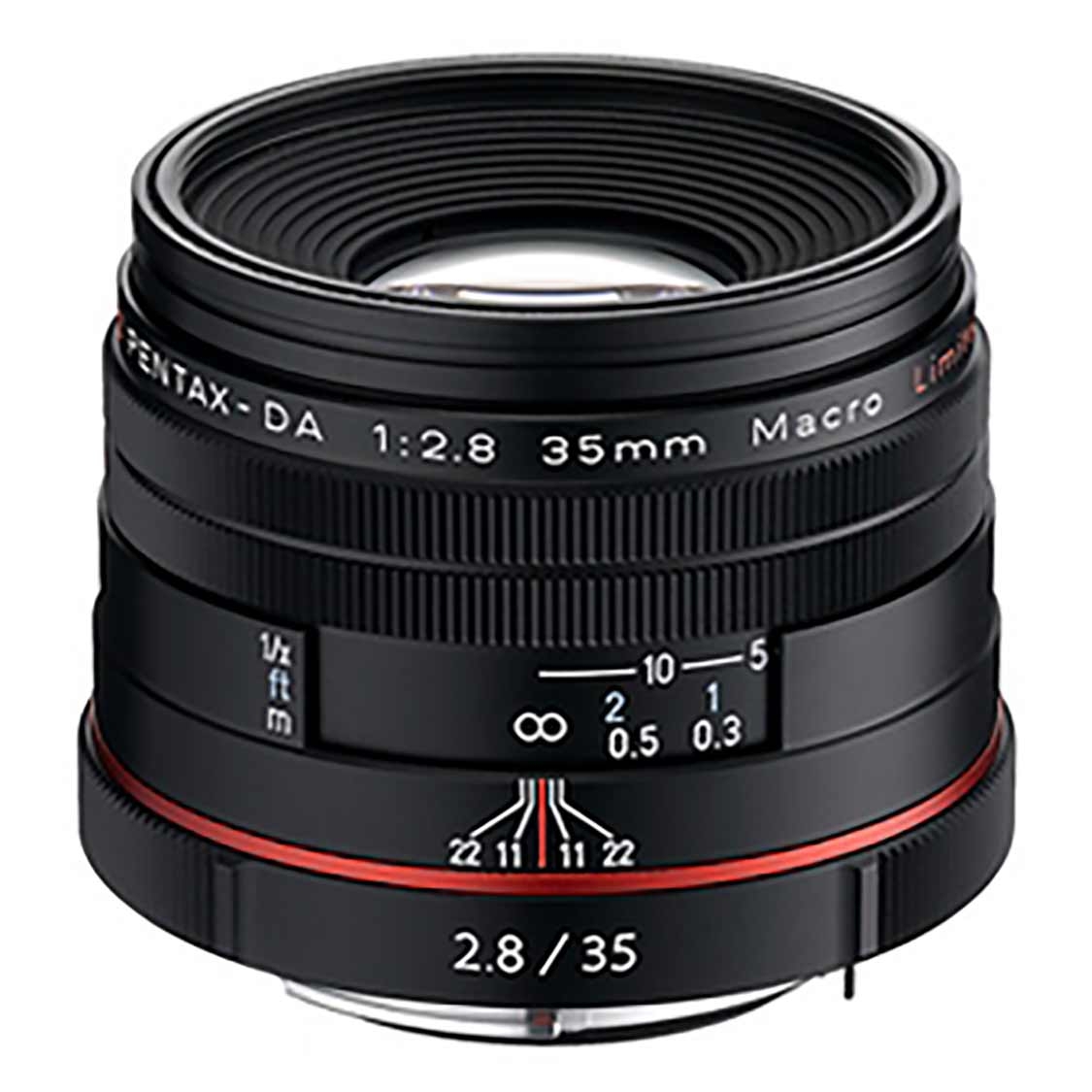 Pentax DA 35mm F2.8 Macro HD Limited Lens (Black) | McBain Camera