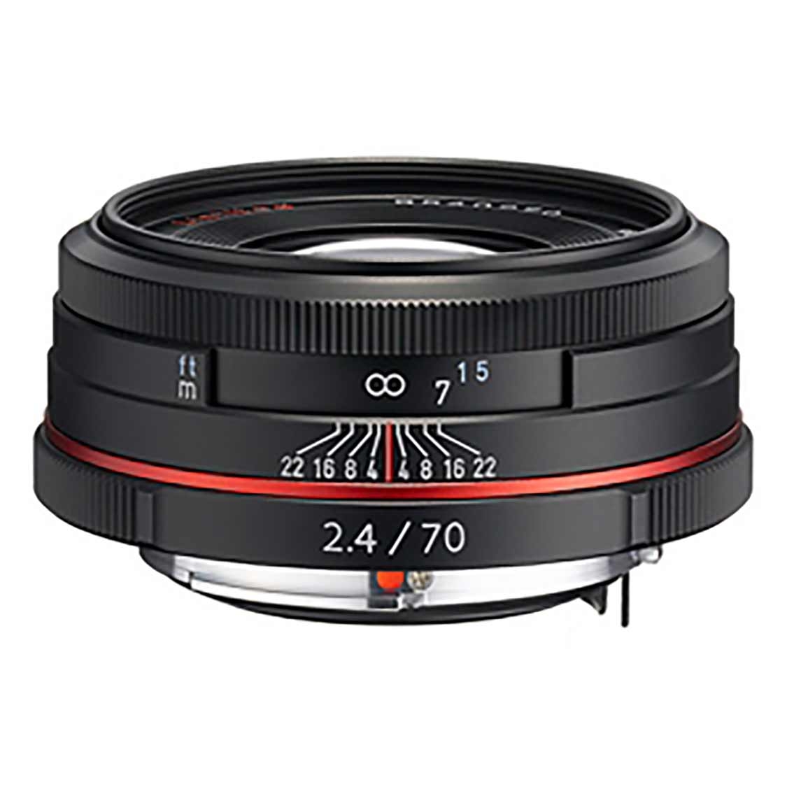 Pentax DA 70mm F2.4 HD Limited Lens (black) | McBain Camera