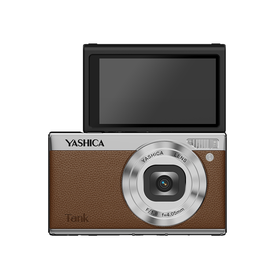 Yashica Tank Compact Digital Camera (Brown)