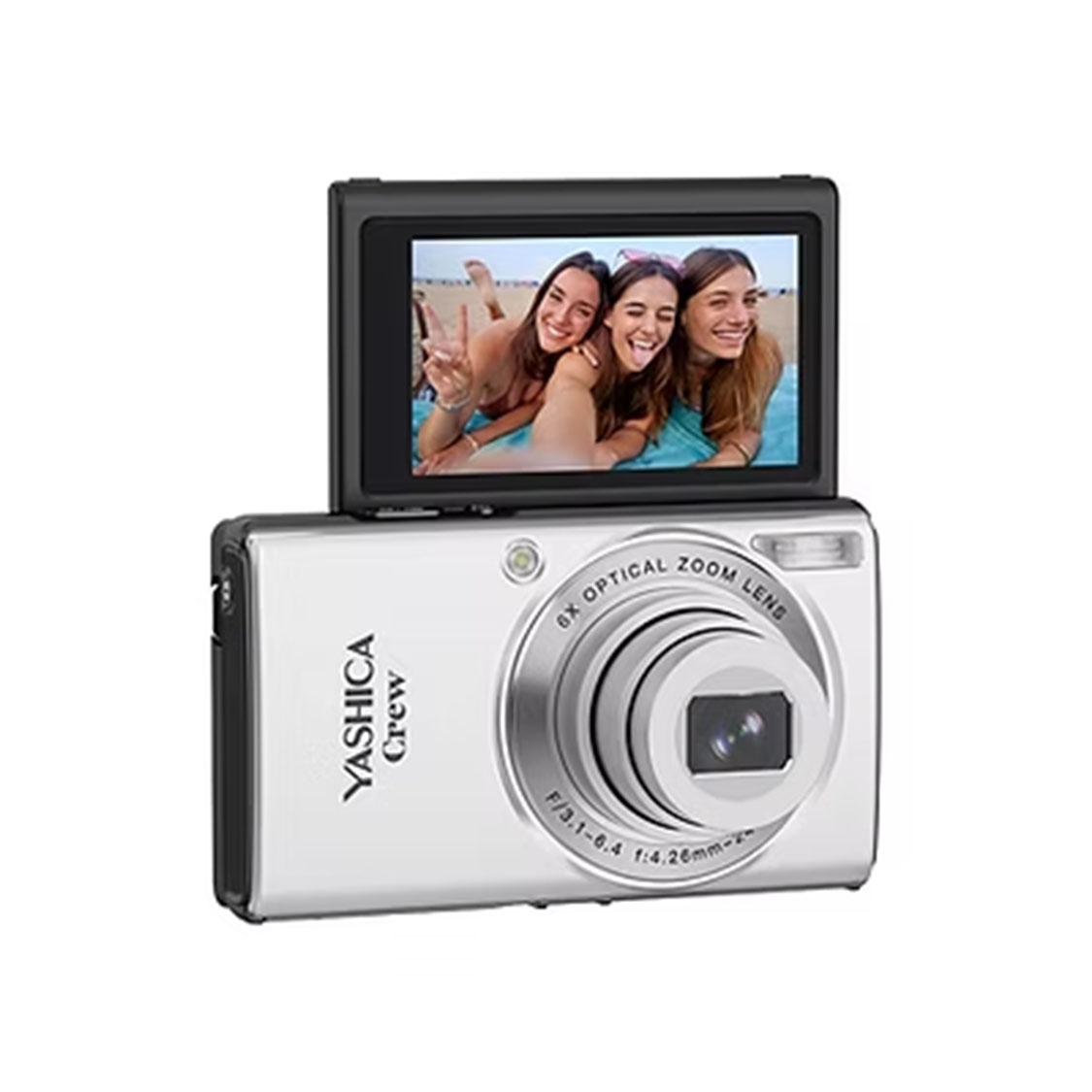 Yashica Crew Digital Camera (Silver)