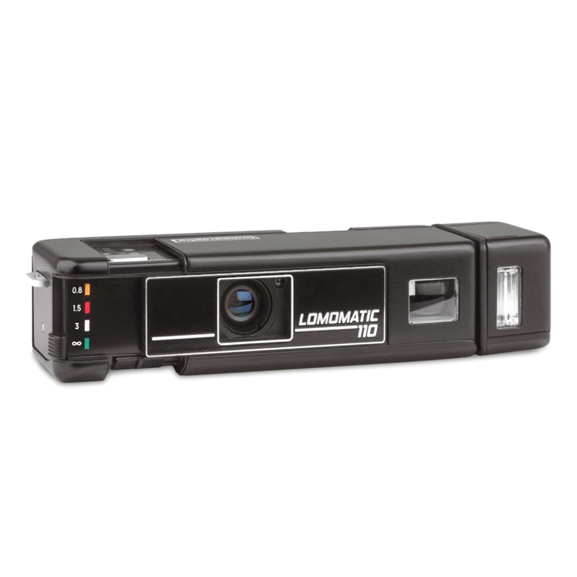 Lomography Lomomatic 110 Film Camera with Flash (Metal Nocturne)
