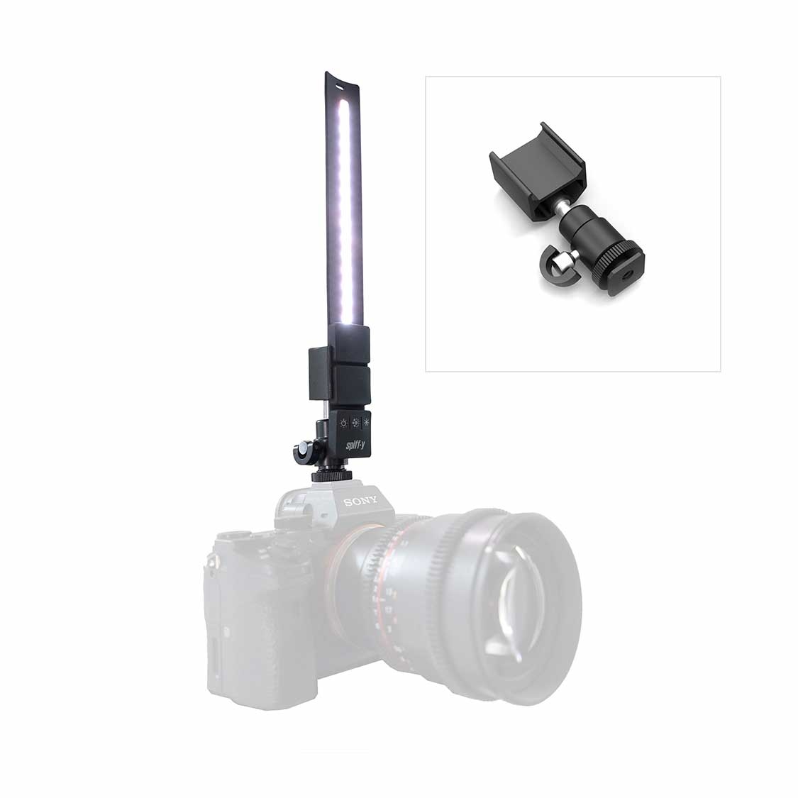 KYU-6 Cold Shoe/Light Stand Adapter