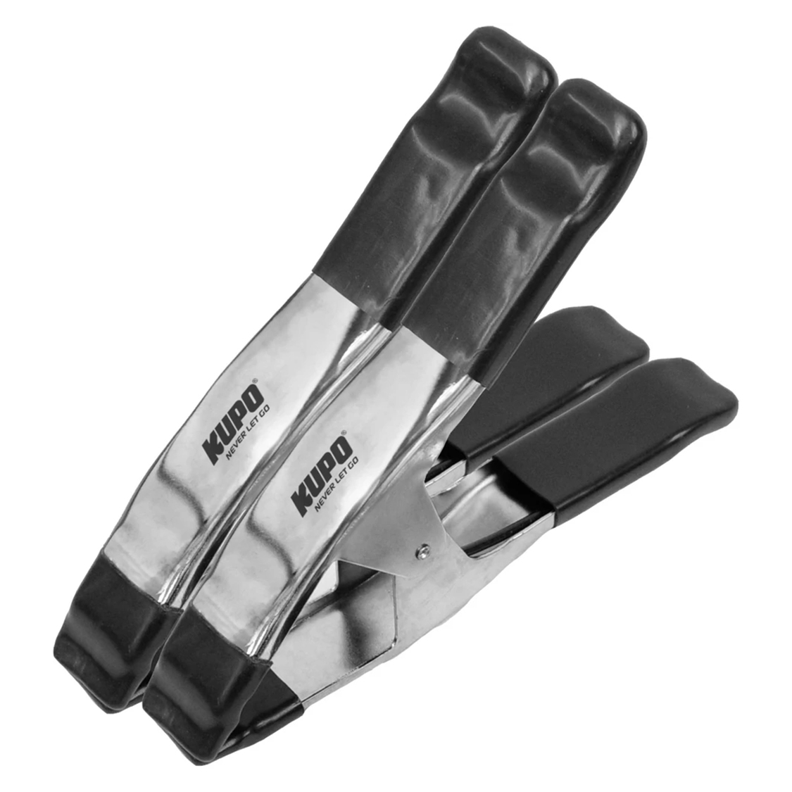 Kupo 9-Inch Steel Spring A Clamp (Black, Set of 2)