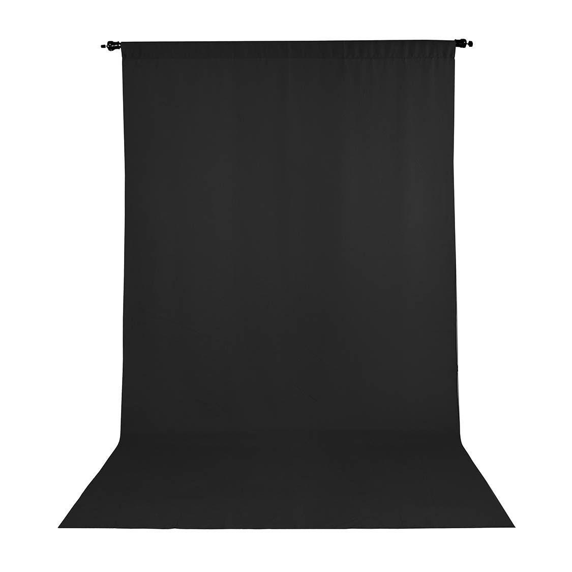 Promaster 10x20 ft Black Wrinkle Resistant Back Drop