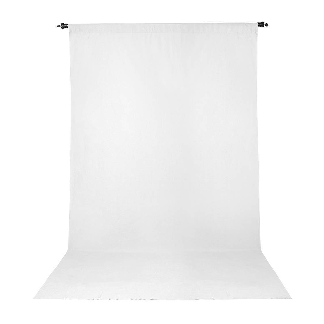 Promaster 10x20 ft White Wrinkle Resistant Back Drop