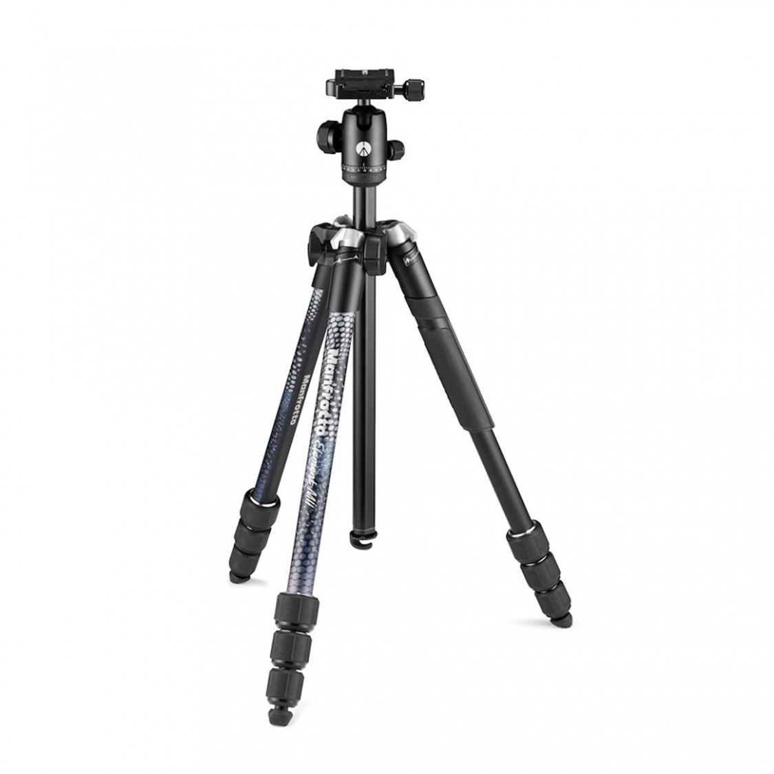 Manfrotto Element MII Aluminum 4-Section Tripod with Ballhead (Black)