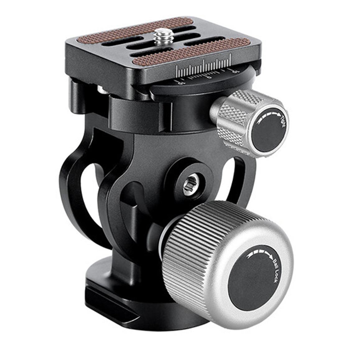 Leofoto VH-10 2-Way Aluminum Monopod Head with Arca-Type Quick Release Plate