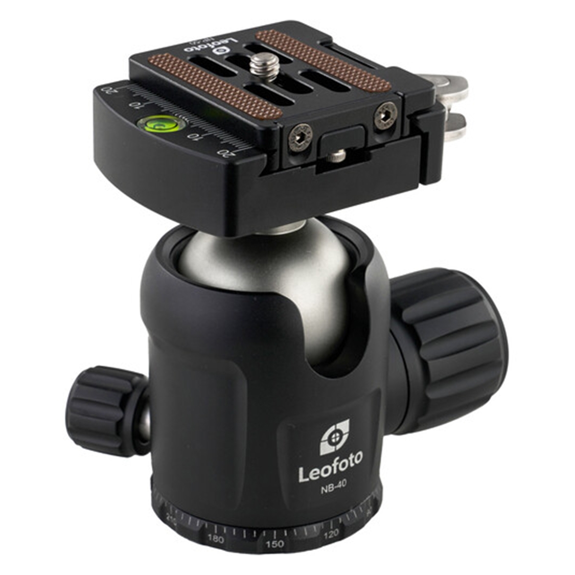 Leofoto NB-40 Ball Head with Lever-Release Clamp & Quick Release Plate