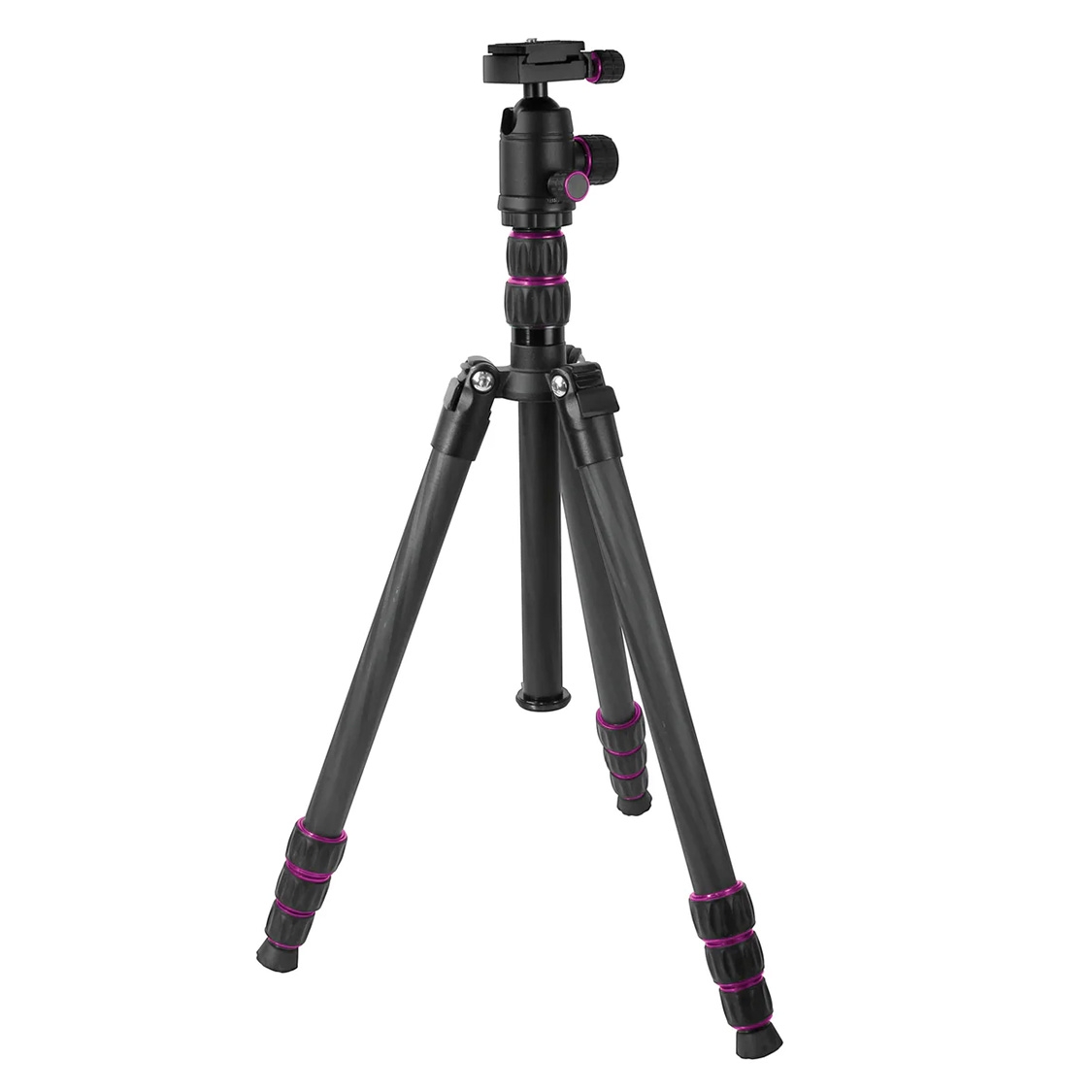 Optex Carbon Fiber 4-Section Travel Tripod with Ball Head