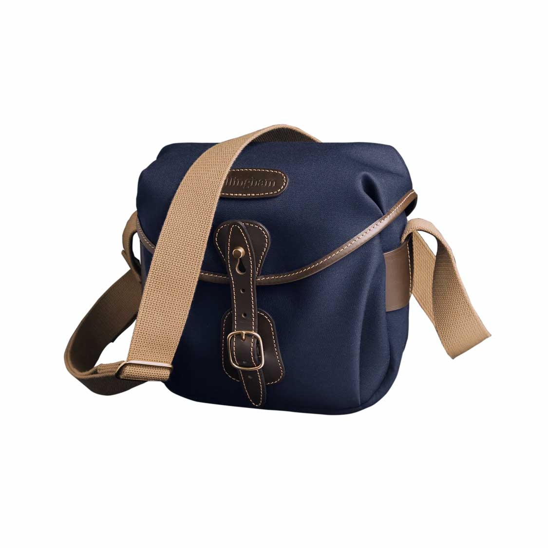 Billingham Hadley Digital Camera Bag (navy canvas/chocolate leather) 