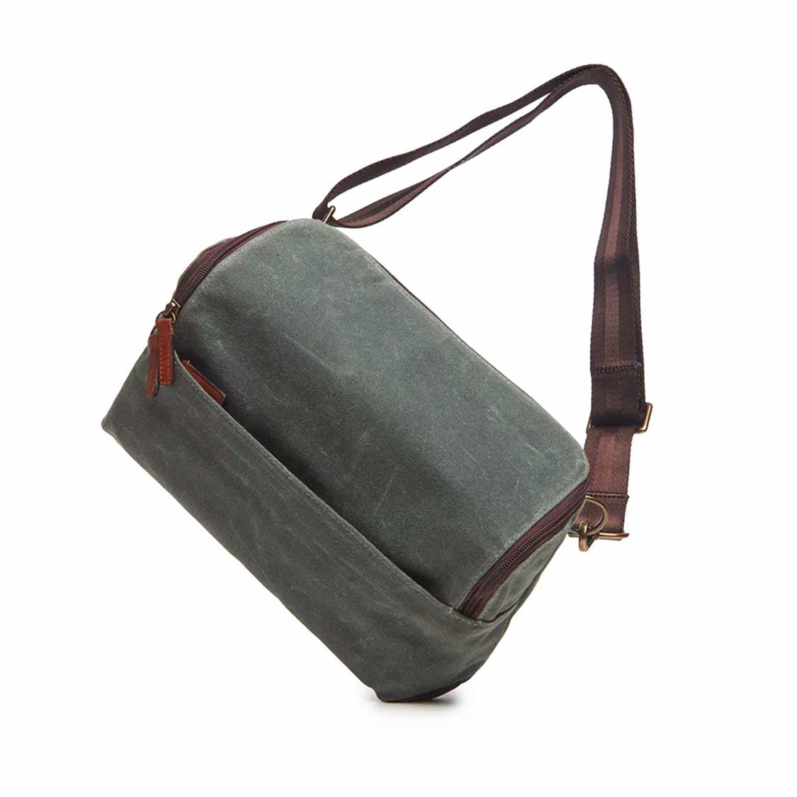 ONA Rockaway Messenger Bag (Smoke)