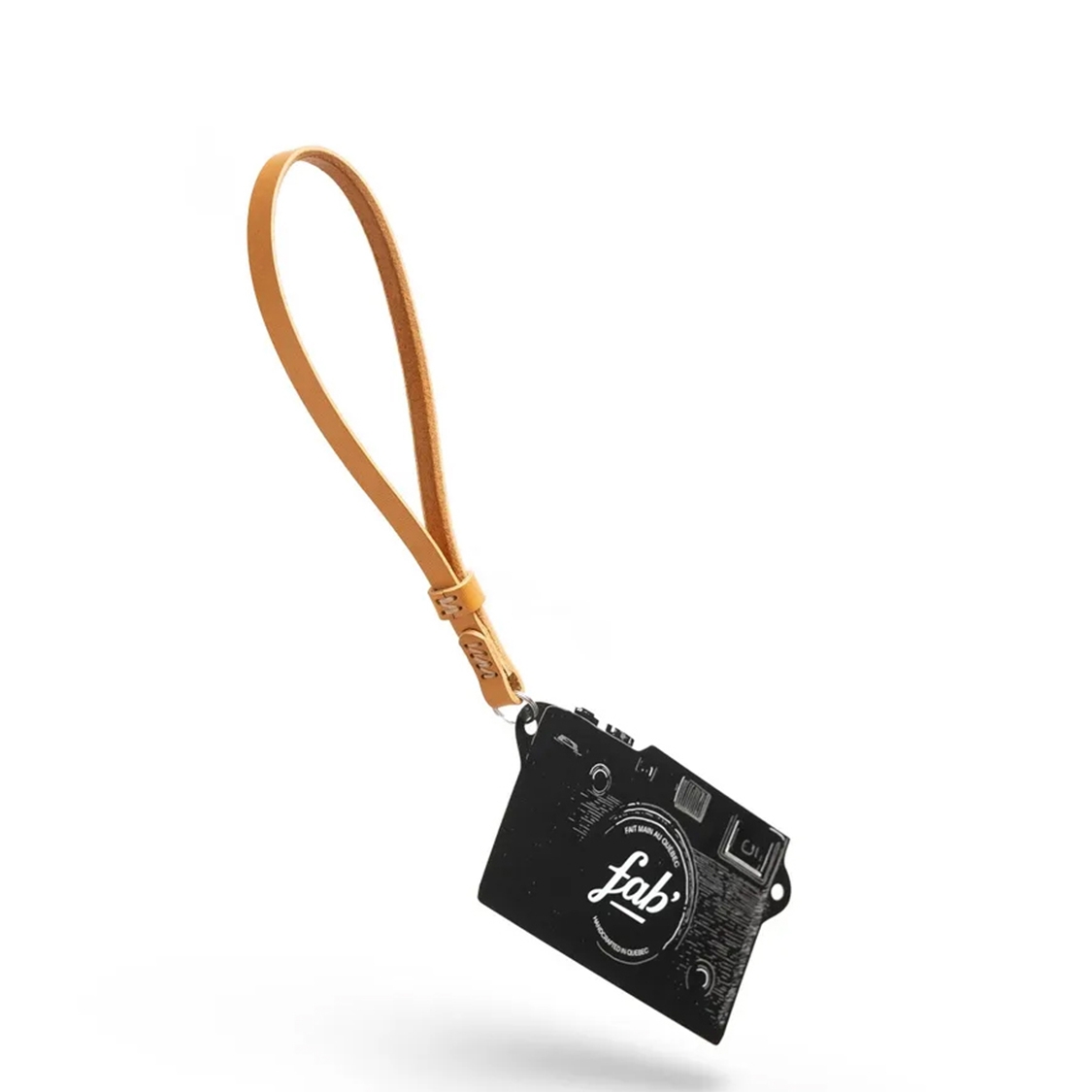 Fab F2 Leather Wrist Strap (Tan)