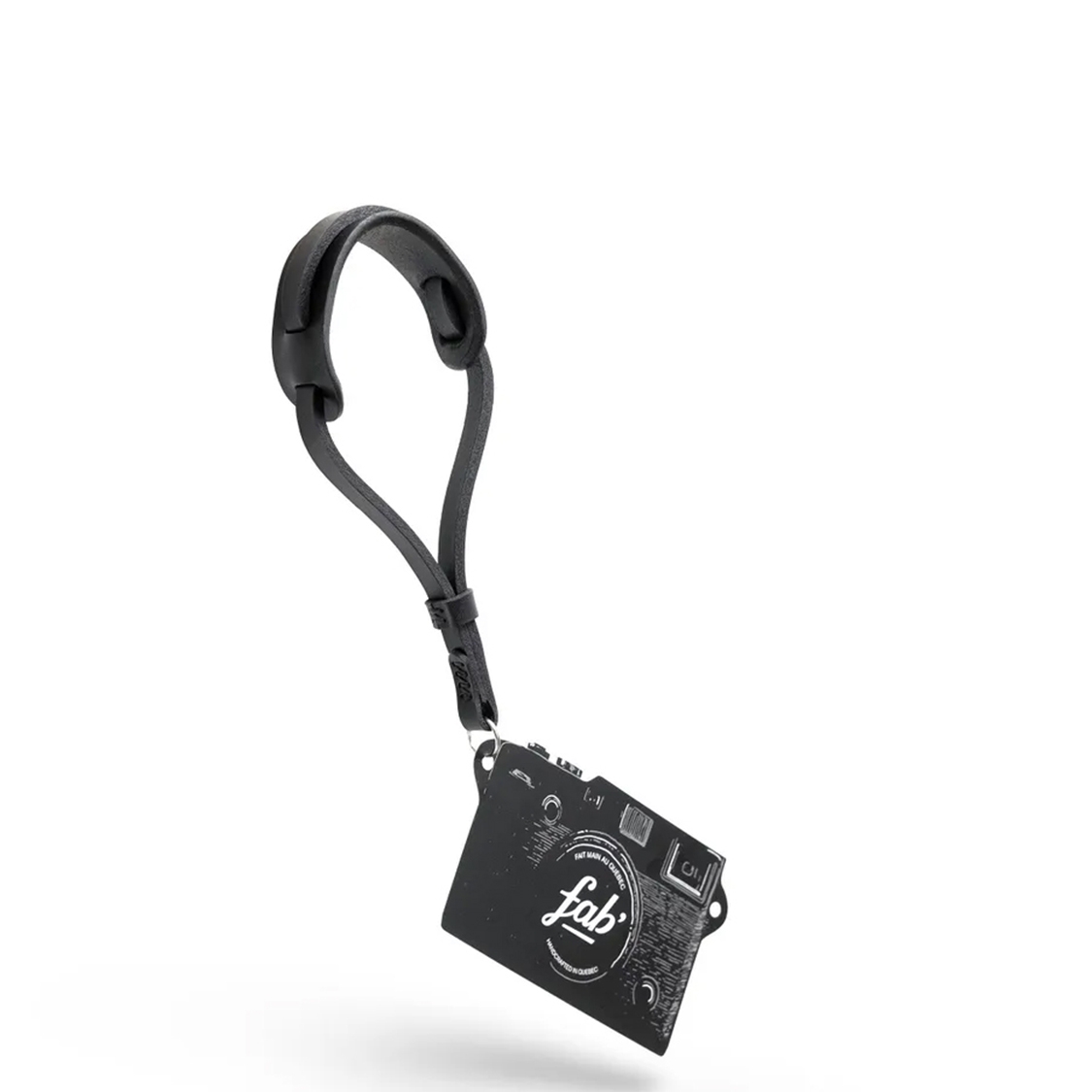 Fab F2.8 Padded Leather Wrist Strap (Black)