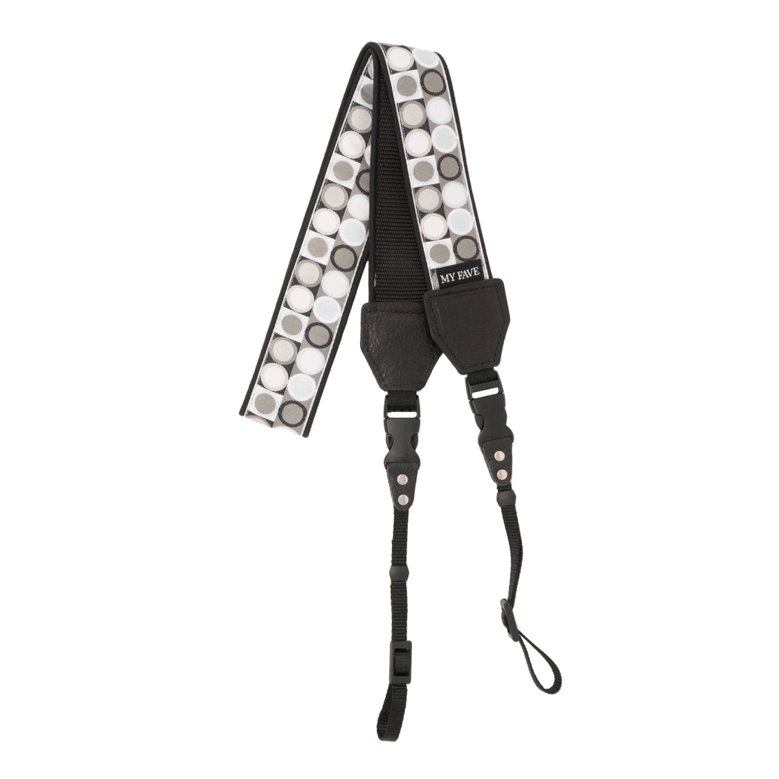 My Fave Camera Neck Strap (Lilac Leaves)