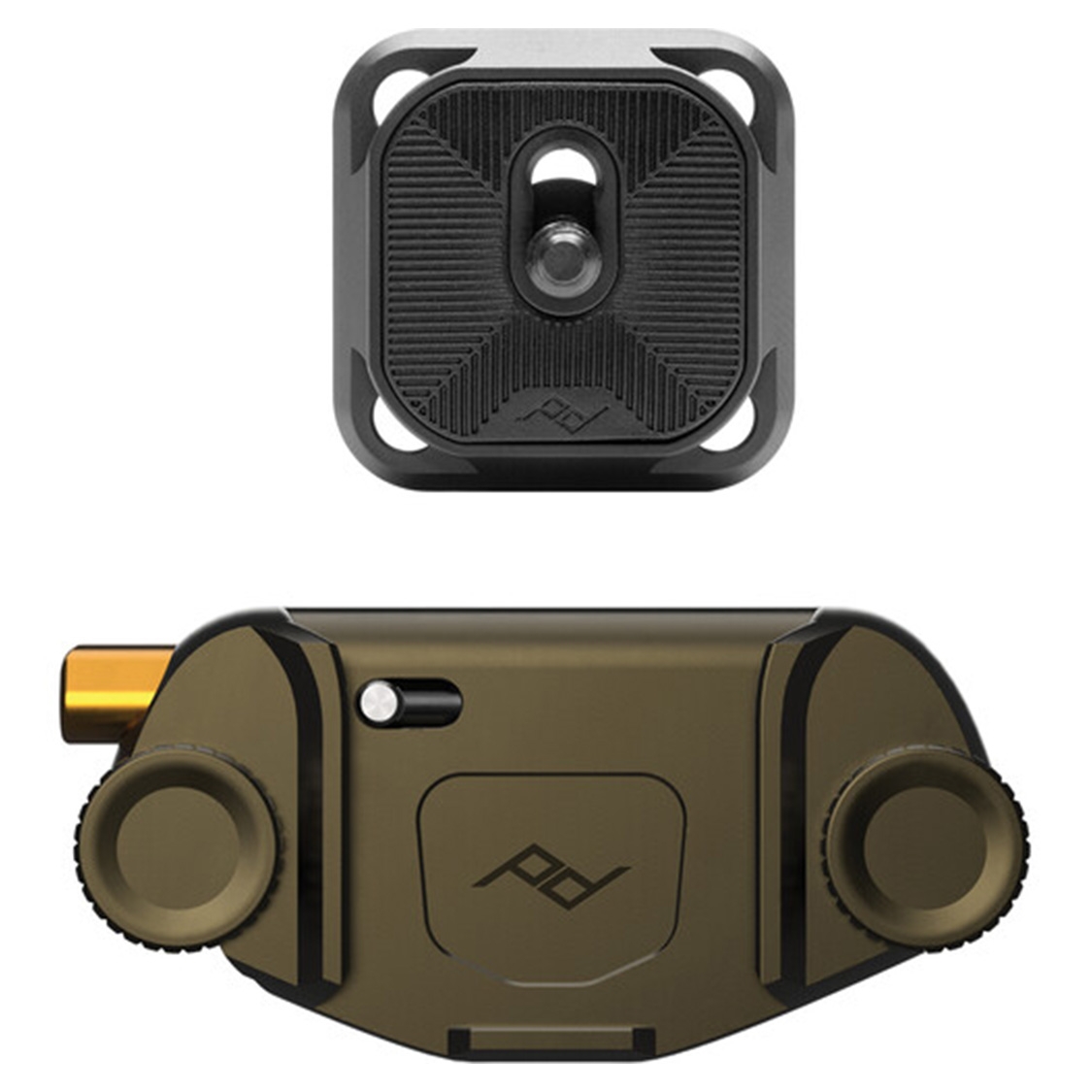 Peak Design Capture Camera Clip v3 with Plate (Kelp Green)