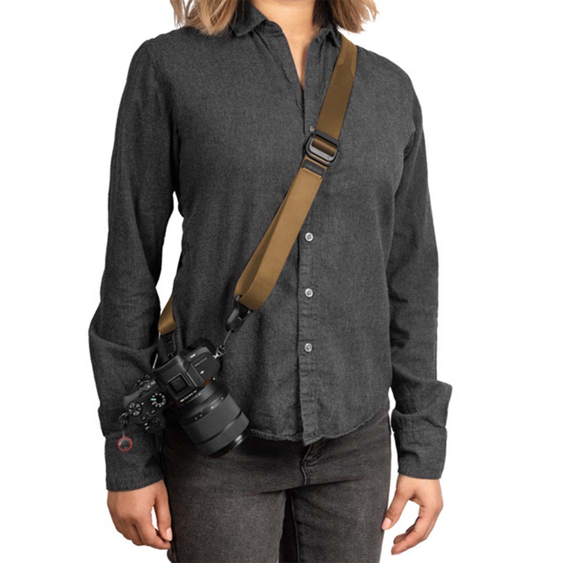 Peak Design Slide Lite V2 Camera Strap - Coyote