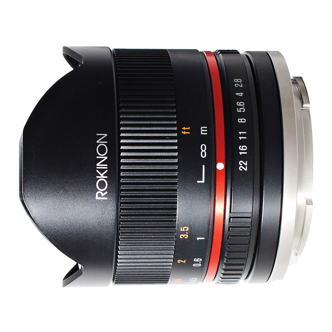 Rokinon 8mm F2.8 II Lens (black) for Sony E-mount
